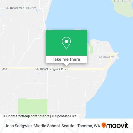 John Sedgwick Middle School map