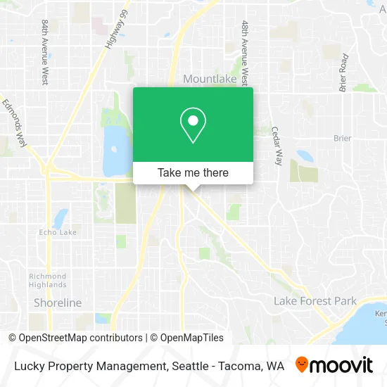 Mapa de Lucky Property Management