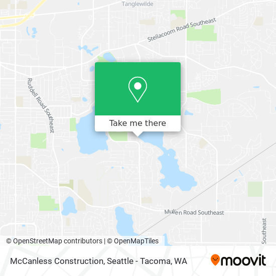 Mapa de McCanless Construction