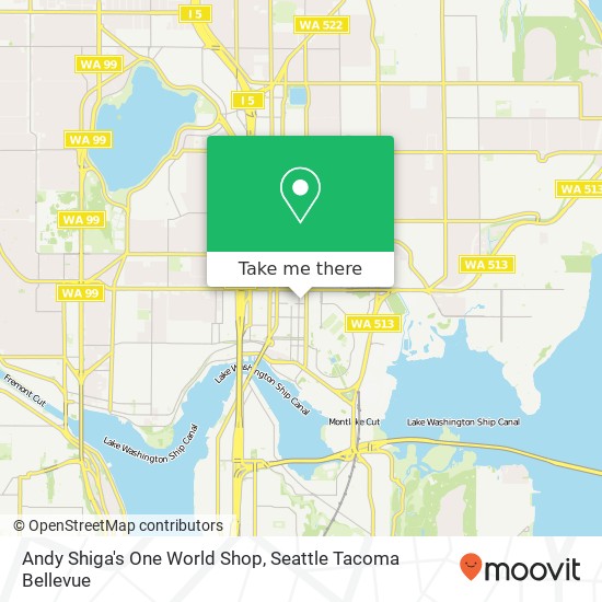 Andy Shiga's One World Shop map