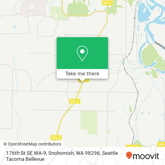 176th St SE WA-9, Snohomish, WA 98296 map