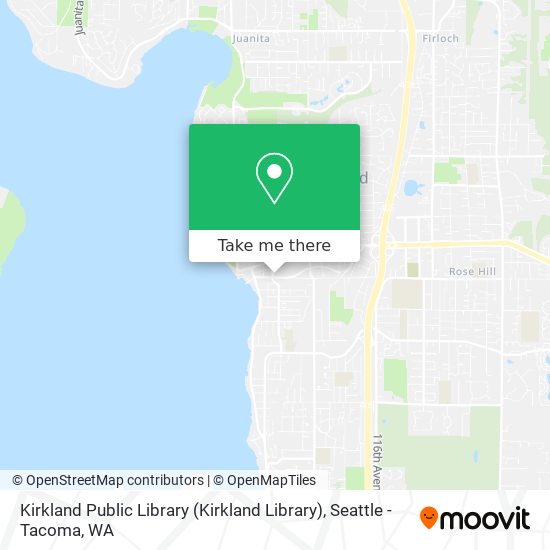 Kirkland Public Library (Kirkland Library) map