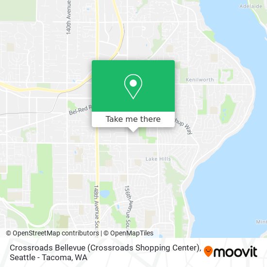 Crossroads Bellevue (Crossroads Shopping Center) map