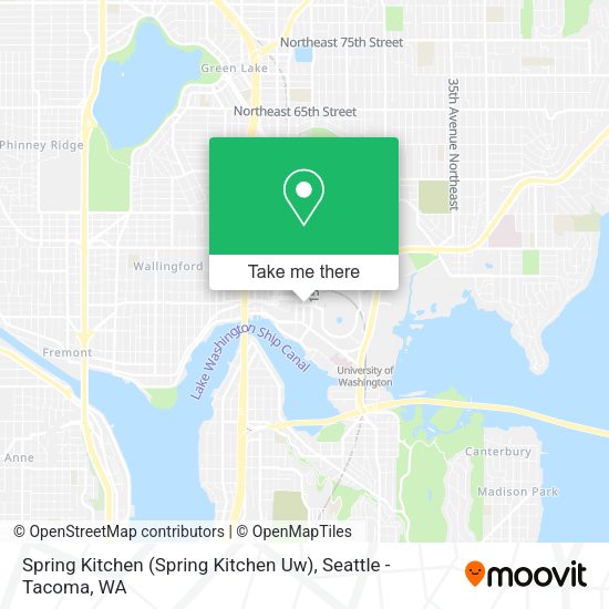Spring Kitchen (Spring Kitchen Uw) map