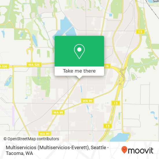 Mapa de Multiservicios (Multiservicios-Everett)