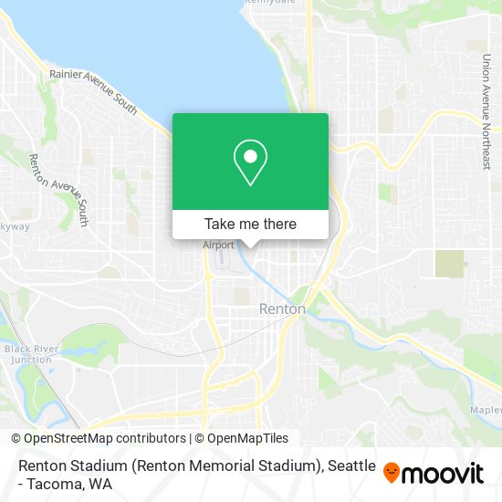 Mapa de Renton Stadium (Renton Memorial Stadium)