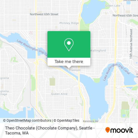 Theo Chocolate (Chocolate Company) map