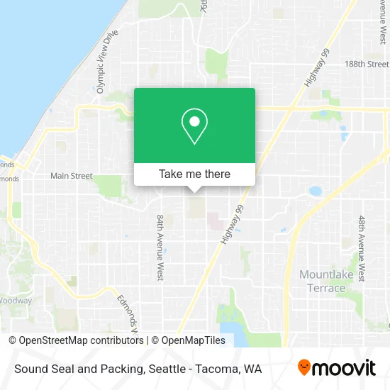 Mapa de Sound Seal and Packing