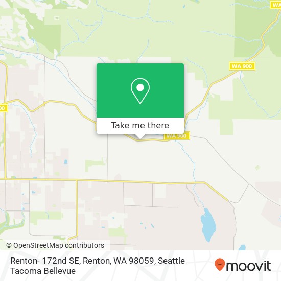 Renton- 172nd SE, Renton, WA 98059 map