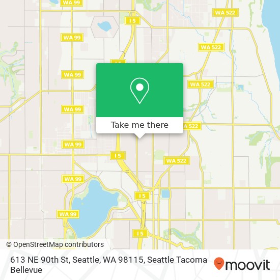 613 NE 90th St, Seattle, WA 98115 map