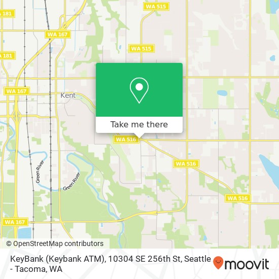 Mapa de KeyBank (Keybank ATM), 10304 SE 256th St