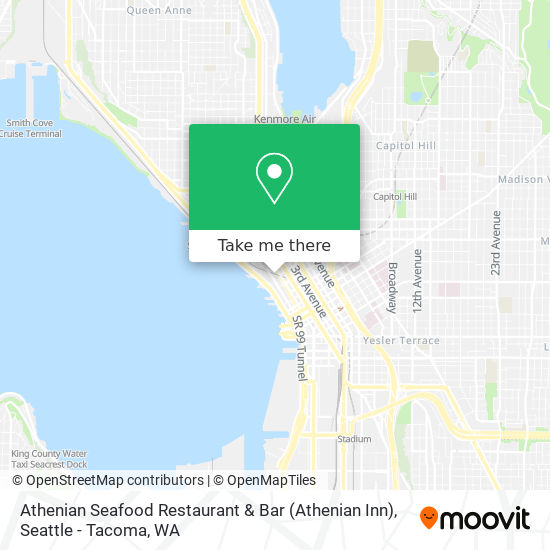 Athenian Seafood Restaurant & Bar (Athenian Inn) map