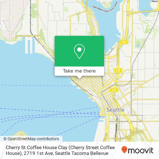 Mapa de Cherry St Coffee House Clay (Cherry Street Coffee House), 2719 1st Ave