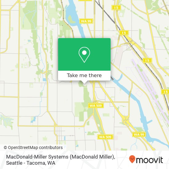 Mapa de MacDonald-Miller Systems (MacDonald Miller)
