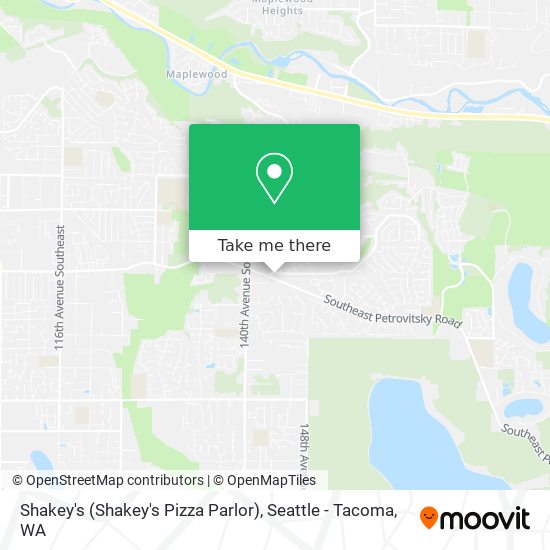 Mapa de Shakey's (Shakey's Pizza Parlor)