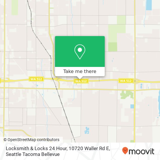 Mapa de Locksmith & Locks 24 Hour, 10720 Waller Rd E