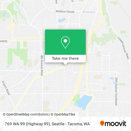 Mapa de 769 WA-99 (Highway 99)