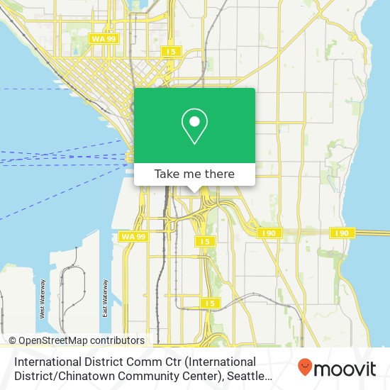 International District Comm Ctr (International District / Chinatown Community Center) map
