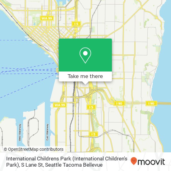 International Childrens Park (International Children's Park), S Lane St map