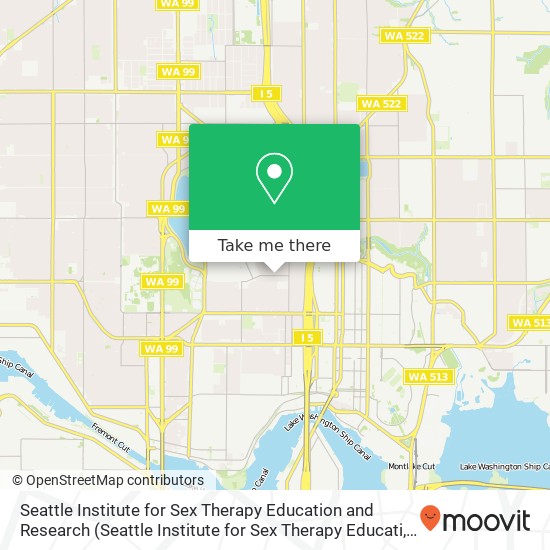 Seattle Institute for Sex Therapy Education and Research map