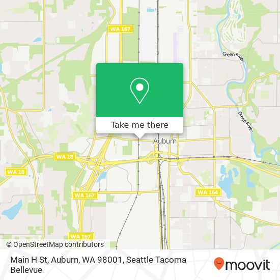 Main H St, Auburn, WA 98001 map