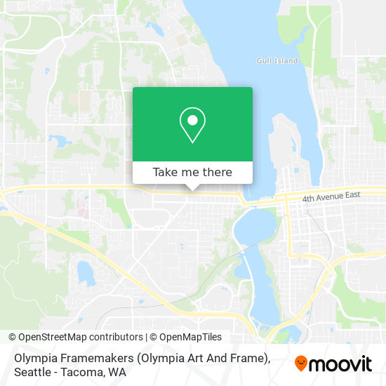 Mapa de Olympia Framemakers (Olympia Art And Frame)