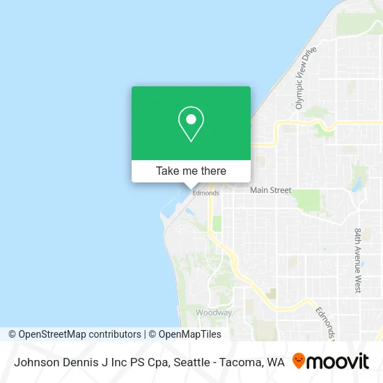 Mapa de Johnson Dennis J Inc PS Cpa