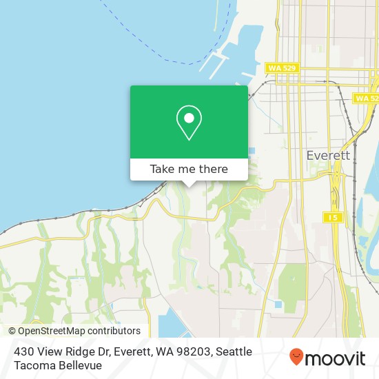 430 View Ridge Dr, Everett, WA 98203 map