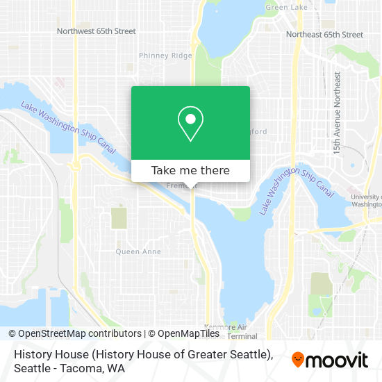 History House (History House of Greater Seattle) map