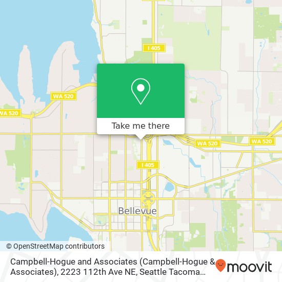 Campbell-Hogue and Associates (Campbell-Hogue & Associates), 2223 112th Ave NE map