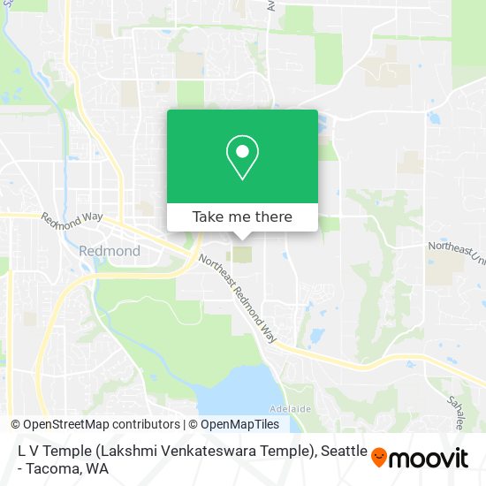 L V Temple (Lakshmi Venkateswara Temple) map