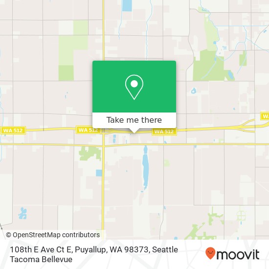 108th E Ave Ct E, Puyallup, WA 98373 map