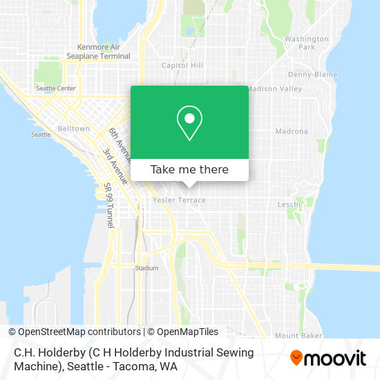 C.H. Holderby (C H Holderby Industrial Sewing Machine) map