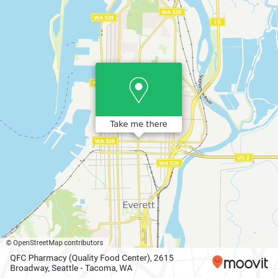 QFC Pharmacy (Quality Food Center), 2615 Broadway map
