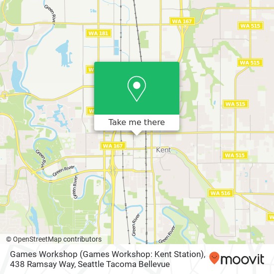 Games Workshop (Games Workshop: Kent Station), 438 Ramsay Way map