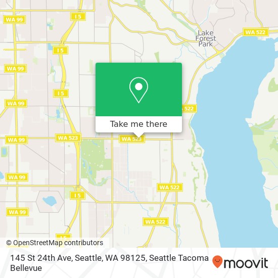 145 St 24th Ave, Seattle, WA 98125 map