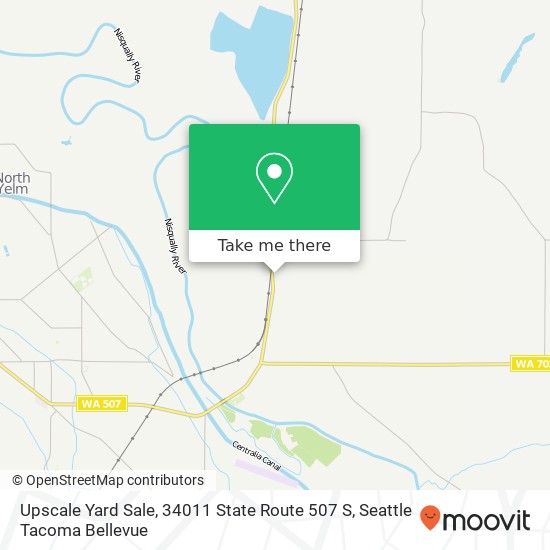 Mapa de Upscale Yard Sale, 34011 State Route 507 S