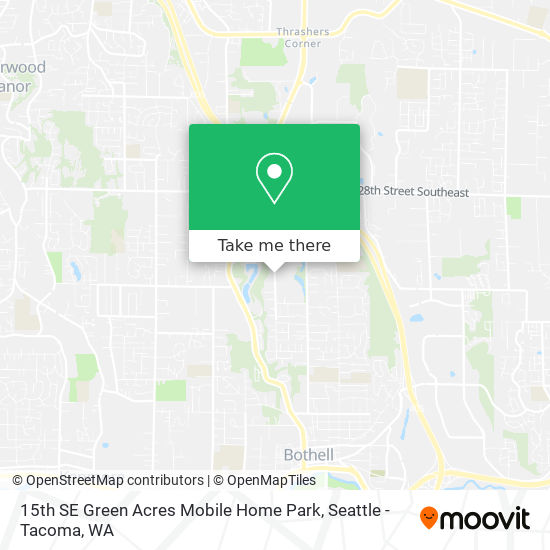 Mapa de 15th SE Green Acres Mobile Home Park