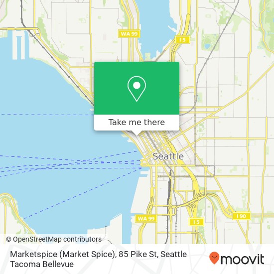 Mapa de Marketspice (Market Spice), 85 Pike St