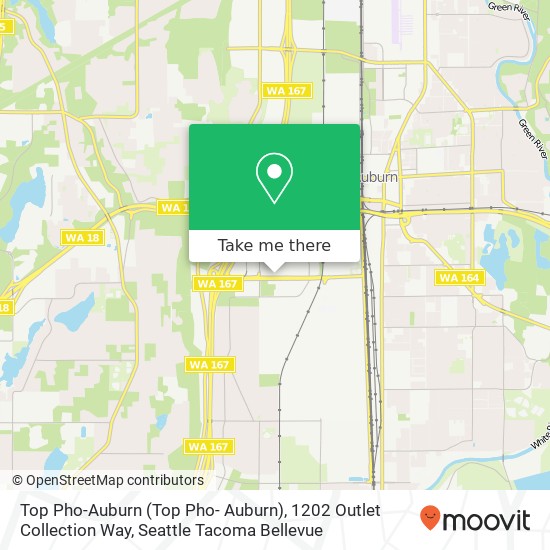 Mapa de Top Pho-Auburn (Top Pho- Auburn), 1202 Outlet Collection Way