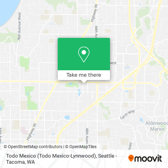 Todo Mexico (Todo Mexico-Lynnwood) map