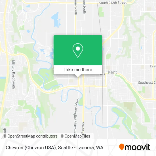 Mapa de Chevron (Chevron USA)