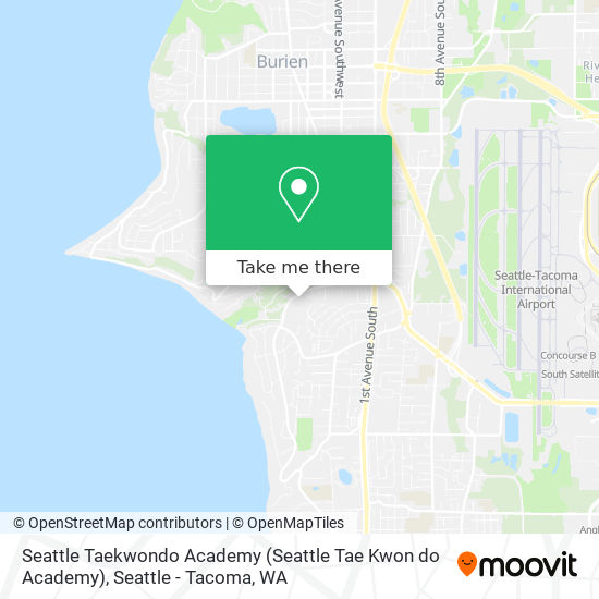 Mapa de Seattle Taekwondo Academy (Seattle Tae Kwon do Academy)