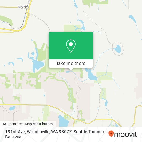 Mapa de 191st Ave, Woodinville, WA 98077