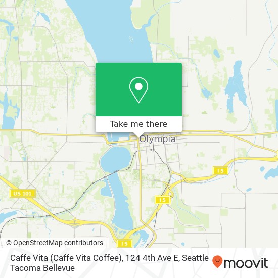 Mapa de Caffe Vita (Caffe Vita Coffee), 124 4th Ave E