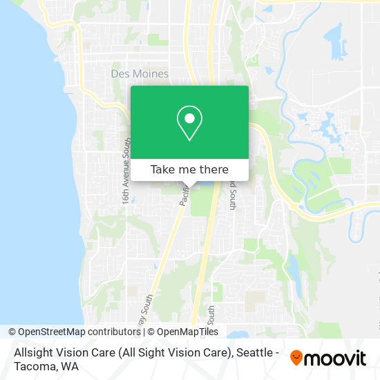 Mapa de Allsight Vision Care (All Sight Vision Care)