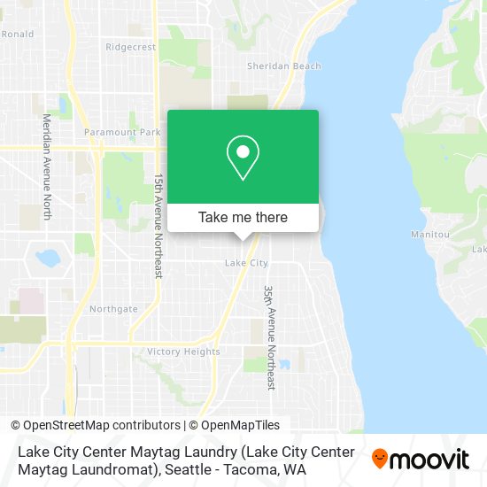 Mapa de Lake City Center Maytag Laundry