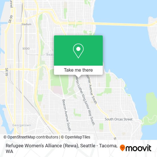 Refugee Women's Alliance (Rewa) map