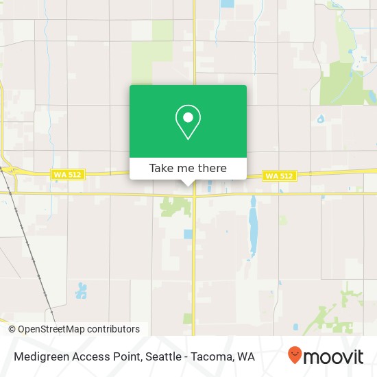 Mapa de Medigreen Access Point