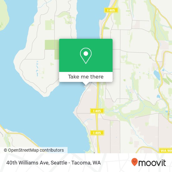 Mapa de 40th Williams Ave, Renton, WA 98056